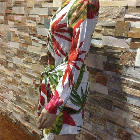 FARM RIO Spring Forest Mini Dress - Picture 4 of 14